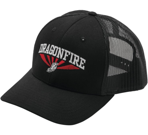 Dragonfire Racing - Dragonfire Racing AZ Snap Hat - 523131 - Black - OSFM