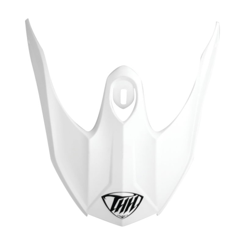 THH Helmets - THH Helmets Visor Solid for T730X Helmets - White - 648107