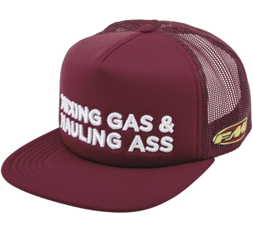 FMF Racing - FMF Racing Gass Hat - FA7196903-DRD - Red - OSFM