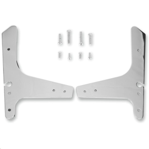 Khrome Werks - Khrome Werks Round Side Plates - Gloss Black - KW264020