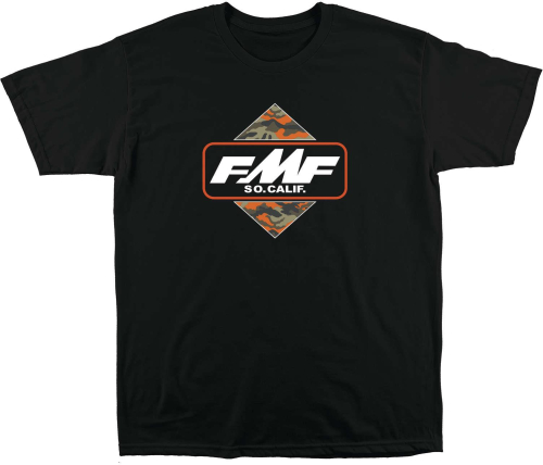 FMF Racing - FMF Racing Triple T-Shirt - FA9118907-BLK-XXL - Black - 2XL