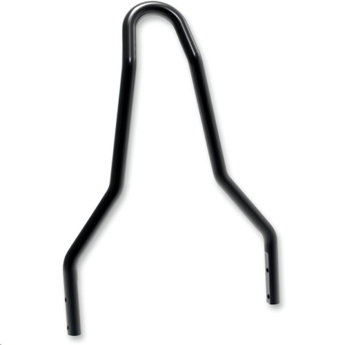 Khrome Werks - Khrome Werks Round Sissy Bars - 13.8h x 9.88w - Black - KW3814