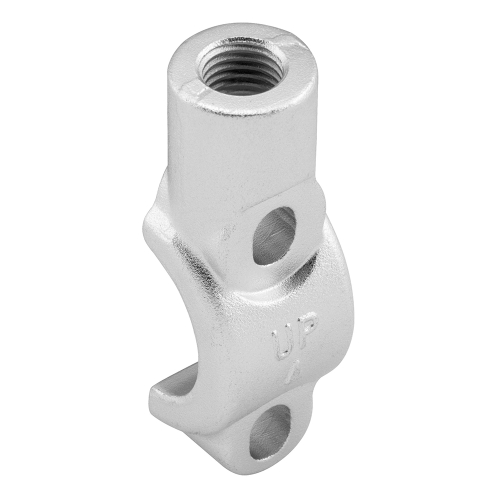 BikeMaster - BikeMaster T2 Handlebar Mirror Adapters for Lever Brackets - 10mm - Silver - T-2SV-10MM