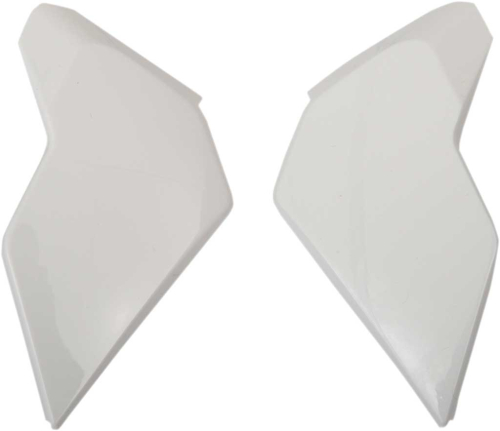 Icon - Icon Side Plate for Airflite Helmet - Gloss White - 0133-1038