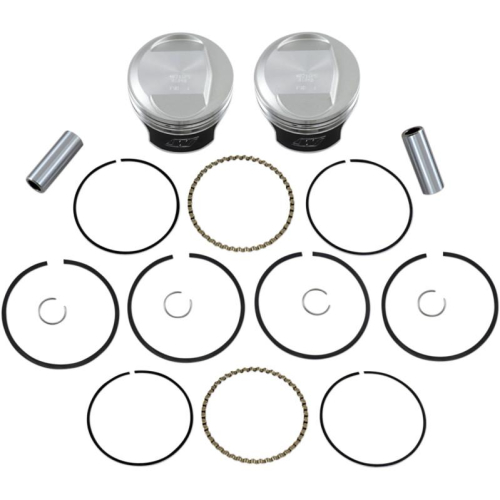 Wiseco - Wiseco Tracker Series Piston Kit (1340ci.) - Standard Bore, 10:1 Compression - K0216PS