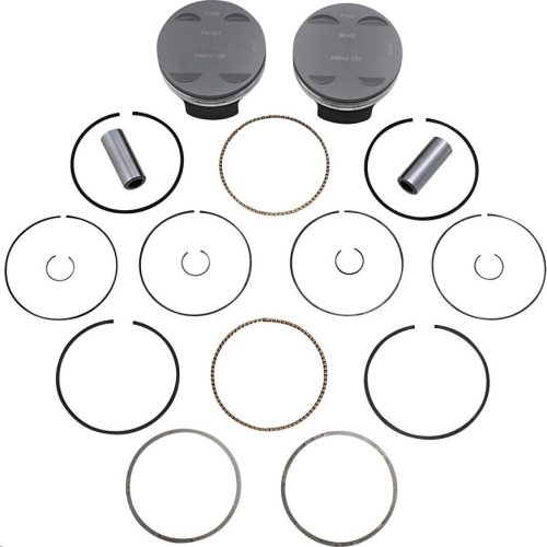 KB Performance - KB Performance Super-Duty Forged Piston Kit (120ci.) - Bored (+0.020) - 11.0:1 Compression - KB542LCA.020
