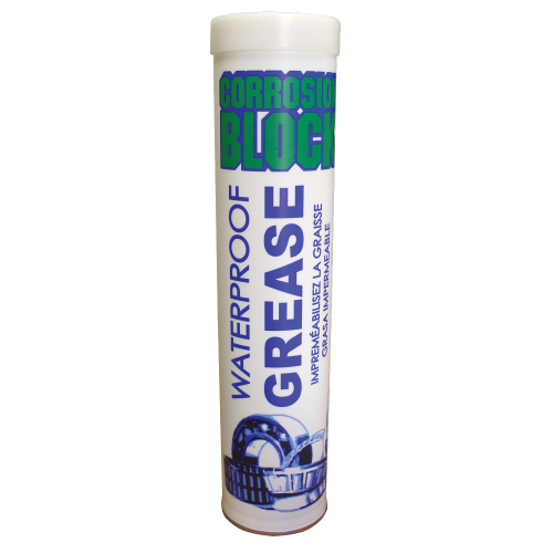 Corrosion Block - Corrosion Block High Performance Waterproof Grease - 14oz Cartridge - Non-Hazmat, Non-Flammable &amp; Non-Toxic