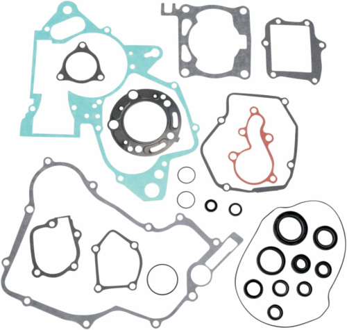 Moose Racing - Moose Racing Complete Gasket Kit with Oil Seals - 811244MSE