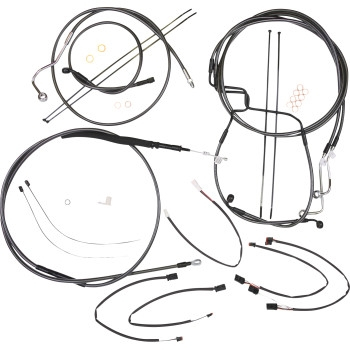 Magnum - Magnum Black Pearl Handlebar Installation Kit for 15in-17in. Ape - 4871012