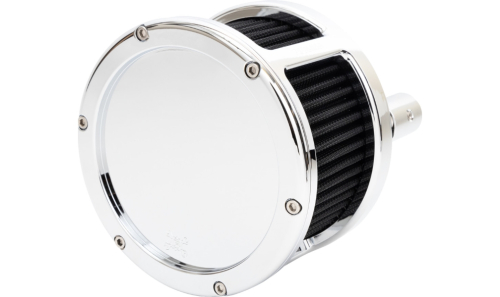Feuling - Feuling BA Race Series Air Cleaner Kit - Solid Cover - Black Filter - Chrome Finish - 5527