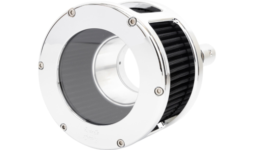 Feuling - Feuling BA Race Series Air Cleaner Kit - Clear Cover - Black Filter - Chrome Finish - 5528