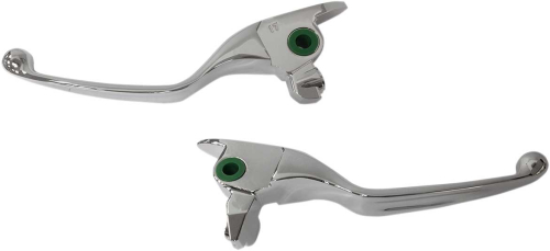 Drag Specialties - Drag Specialties Wide Blade Lever Set - Chrome - 0610-1953