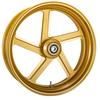 Performance Machine - Performance Machine Image Series Front Wheel (Dual Disc.) - 21in.x3.5in. - Pro-Am Gold Ops - 15207106RPAJSMG