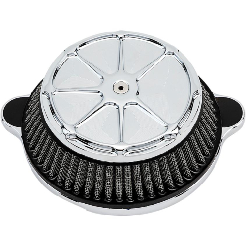 LA Choppers - LA Choppers Fusion Air Cleaner Assembly - Artistic Chrome - LA-F200-03