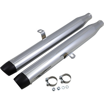 Baron Custom Accessories - Baron Custom Accessories Slip-On Muffler - BA-1030-01