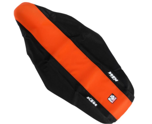 N-Style - N-Style Factory Issue 3 Panel Grip Seat Cover - Black/Orange - N50-6062