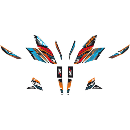 Blackbird Racing - Blackbird Racing One Race Graphics Kit - 2544R