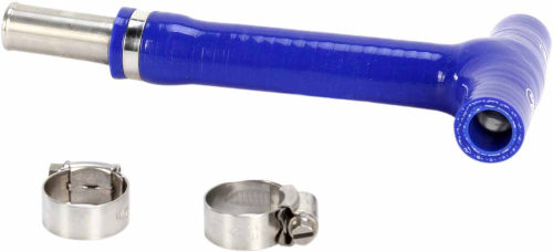 Moose Racing - Moose Racing Radiator Hose/Clamp Kit  - Blue (T-Piece) - 1902-0963