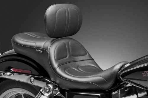 Le Pera - Le Pera Maverick Seat with Backrest - Stitch - LK-970BR