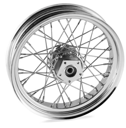 Drag Specialties - Drag Specialties Laced 40 Spoke Front Wheel - 21x3.5 - 0203-0404