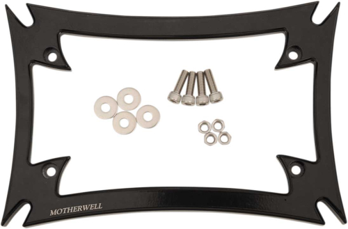 Motherwell - Motherwell Maltese License Plate Frame - Gloss black - DC-862-GB