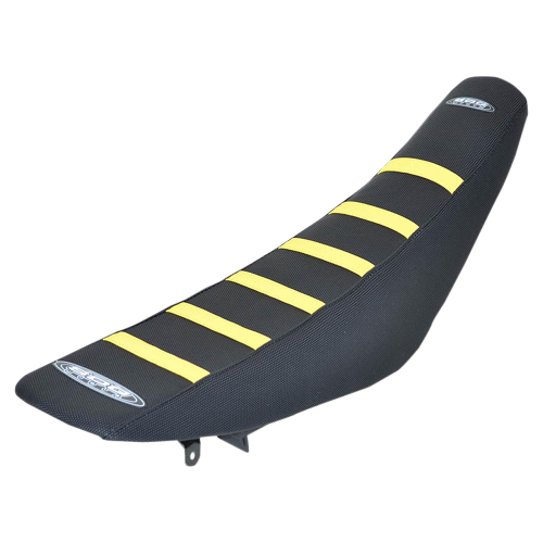 SDG - SDG 6-Rib Gripper Seat Cover - Black/Yellow Ribs - 95906YK
