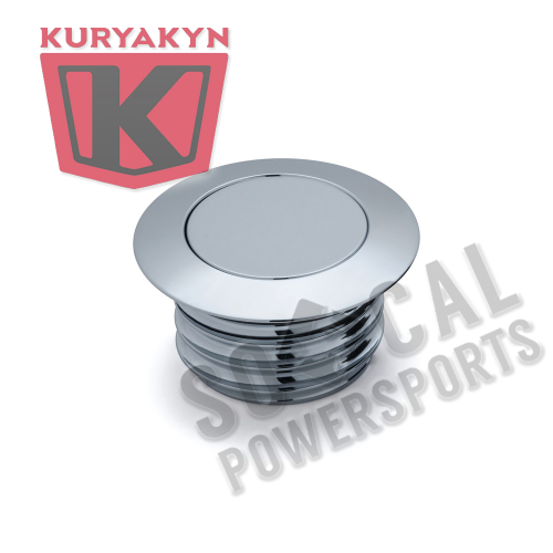 Kuryakyn - Kuryakyn Flush Mount Pop-Up Gas Cap - Chrome - 7178