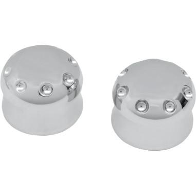 Covingtons - Covingtons Axle Caps - Chrome - Front - C0010-C