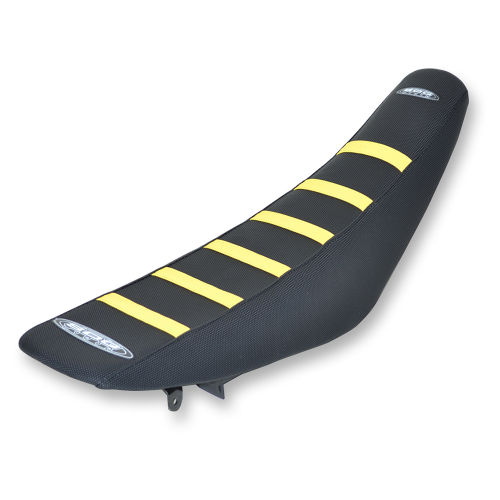 SDG - SDG 6-Rib Gripper Seat Cover - Black Cover/Yellow Ribs - 95957YK