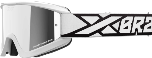 EKS Brand - EKS Brand GOX Flat Out Mirror - 067-60375 - White/Black - OSFM