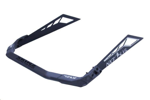 Skinz Protective Gear - Skinz Protective Gear Rear Aluminum Bumper - Black/Graphite - NXPRB226-FBK/GPH
