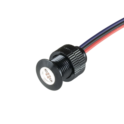 Bagger Nation - Bagger Nation Lightning Bolts Led Light - White/Amber - Black - BOLTS-DRL-B