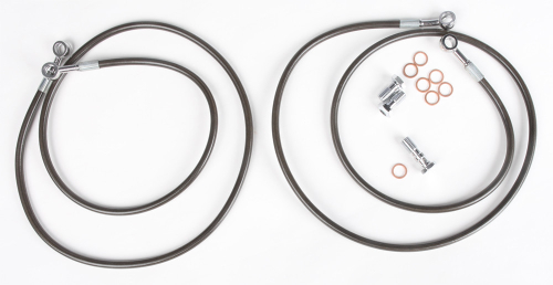 Streamline - Streamline 2-Line Brake Line Kit (+2in.) - Smoke - RAP250-2F-2S