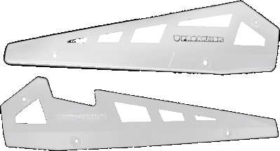 Pro Armor - Pro Armor Rock Sliders - White - P141221WH-133