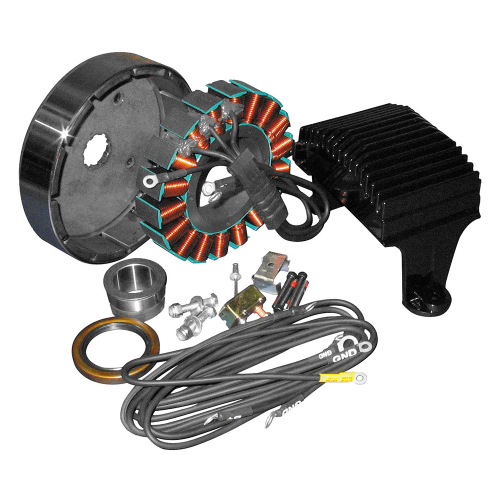 Cycle Electric - Cycle Electric 80 Series 50 AMP 3-Phase Alternator Kit - CE-81A