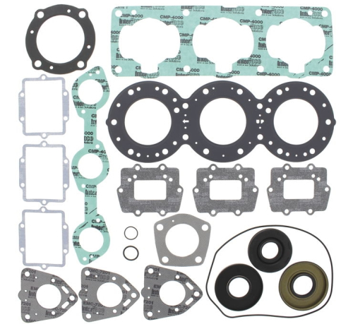 Vertex - Vertex Complete Gasket Kit with Oil Seals - 611404
