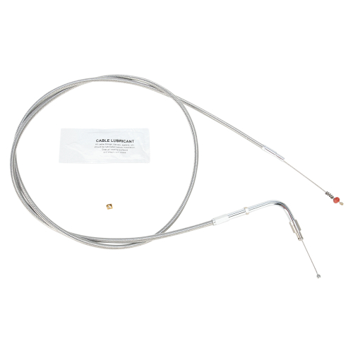Barnett - Barnett Stainless Clear-Coated Idle Cable (+10in.) - 102-30-40016-10
