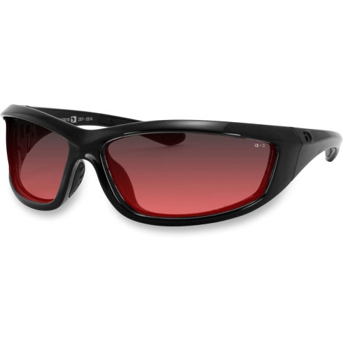Bobster Eyewear - Bobster Eyewear Charger Sunglasses - ECHA001R - Black/Rose Lens