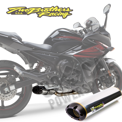 Two Brothers Racing - Two Brothers Racing M-2 V.A.L.E. Full System - Aluminum - 005-2570106V