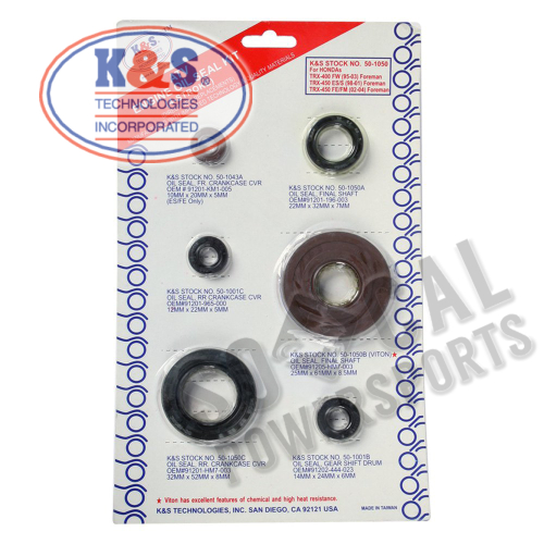 K&S Technologies - K&S Technologies Engine Oil Seal Kit - 50-1050