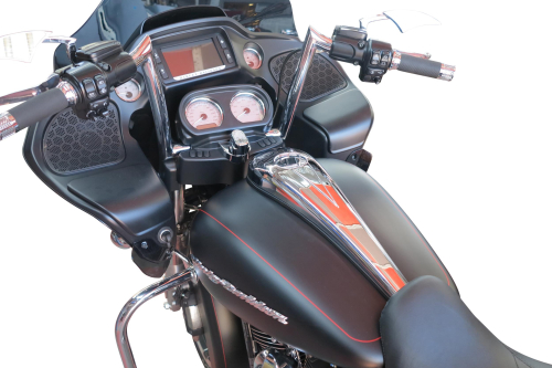 Bagger Nation - Bagger Nation Steel Dash - Chrome - DDK-S-08-OEM-C