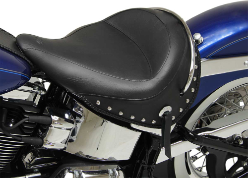 Mustang - Mustang Wide Solo Seat - Studded - 76231