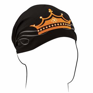 Zan Headgear - Zan Headgear Highway Honey Bamboo Womens Headwrap - HBHHB1 - Crown Rhinestone