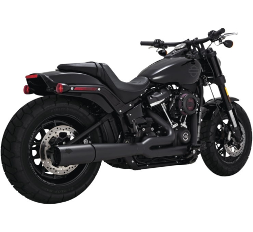 Vance & Hines - Vance & Hines Pro Pipe 2-into-1 Exhaust System - Black - 47387