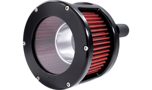 Feuling - Feuling BA Race Series Air Cleaner Kit - Clear Cover - Red Filter - Black Finish - 5424