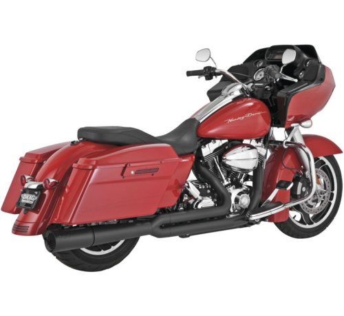 Vance & Hines - Vance & Hines Pro Pipe 2-into-1 Exhaust System - Black - 47361