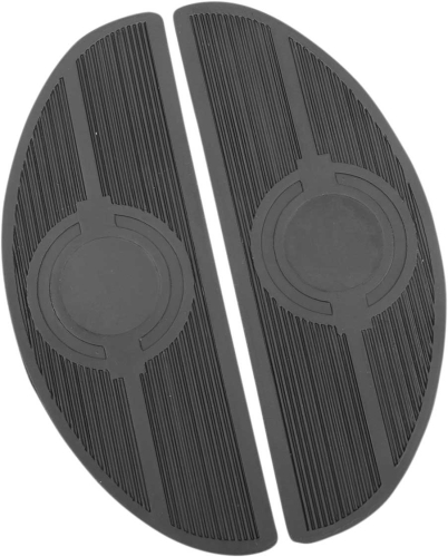 Drag Specialties - Drag Specialties Replacement Floorboard Rubber for Half-Moon Floorboards - 17-0418R-HC4