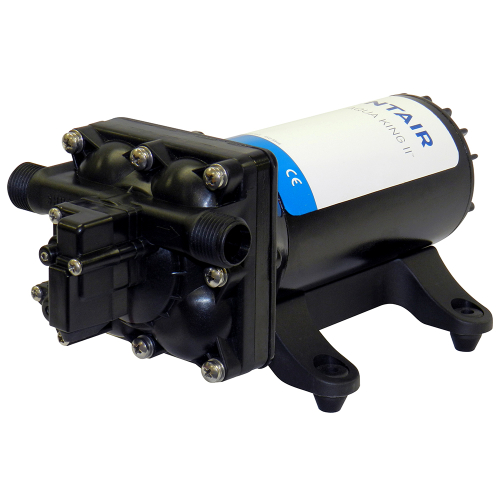 Shurflo by Pentair - Shurflo by Pentair AQUA KING&trade; II Supreme 5.0 (24 VDC) Fresh Water Pump w/Strainer &amp; Fittings