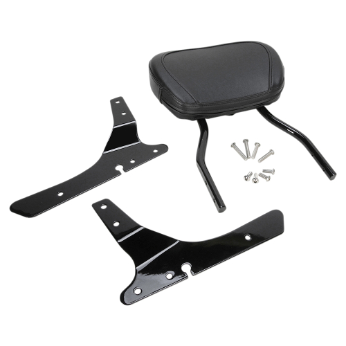 Cobra - Cobra Standard Round Sissy Bar - Black Powder-Coated - 602-1303B