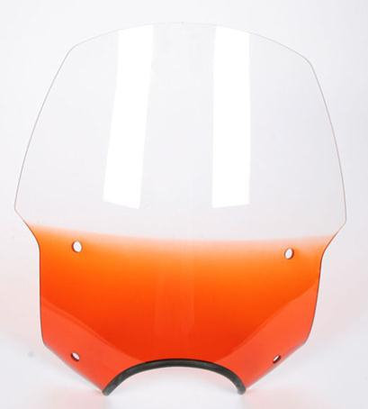 Memphis Shades - Memphis Shades Hell Cat Bar Mount Windshield - Gradient Burnt Orange - MEM1717